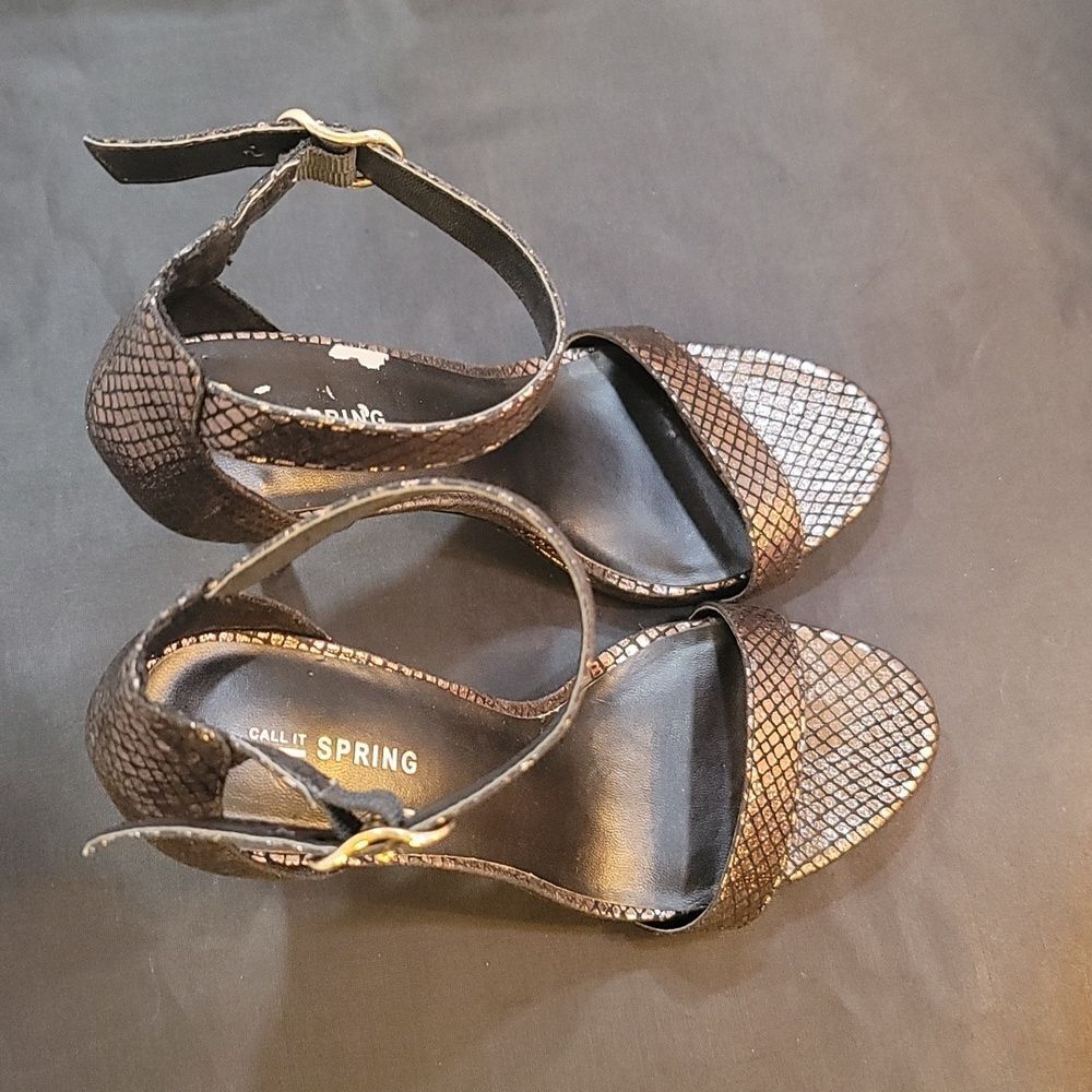 Call It Spring High Heel Stilettos Open Toe Buckl… - image 6